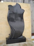 Granite tombstone