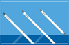 T4 straight triphosphor fluorescent light