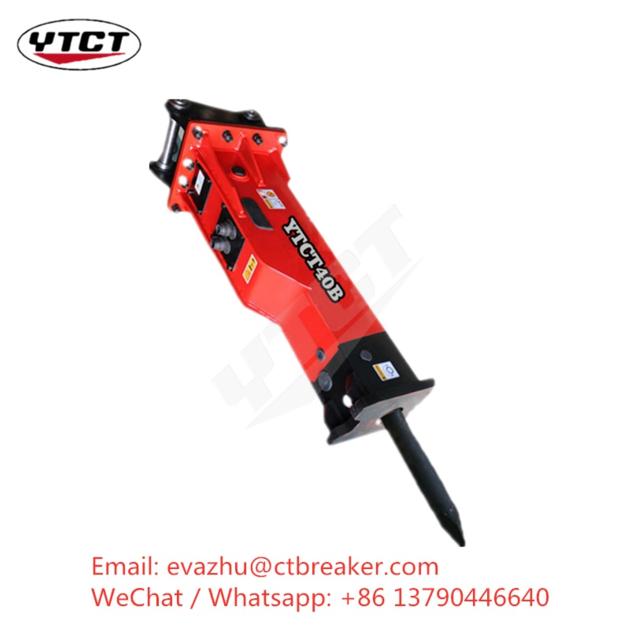 John Deere Case Terex KATO DAEWOO Excavator Digger Hydraulic Rock Breaker Hammer For Concrete