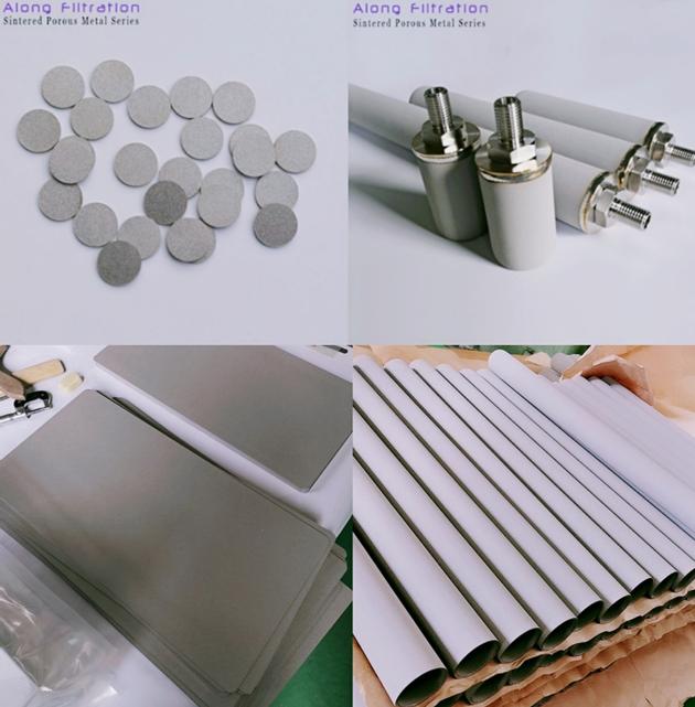 stainless steel powder sintered porous filter tube