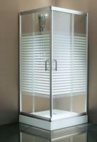 Shower enclosure with sliding door