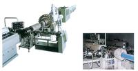 Steel wire reinforcing plastic pipe extrusion line