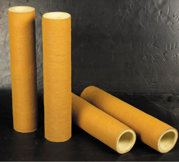 High Temperature 600 Degree PBO & Para Aramid felt Roller sleeve Tube