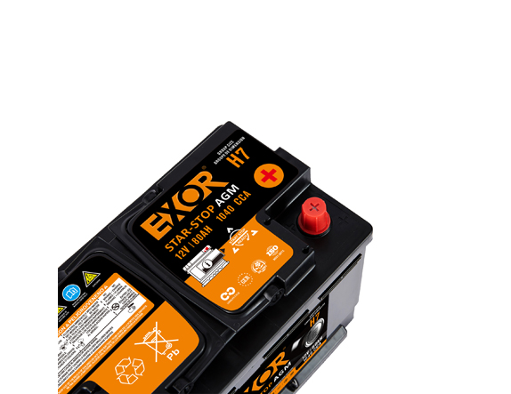12V80AH - AGM Battery (Start-Stop)