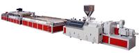 PVC wide door panel extrusion line