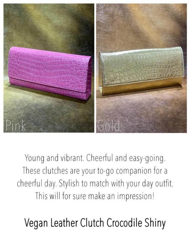 Vegan Leather Clutch