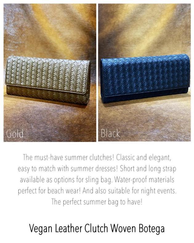 Vegan Leather Clutch