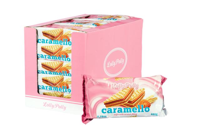 Wafers Filled Caramel And Cocoa