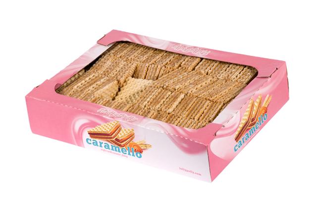 Wafers Filled Caramel And Cocoa