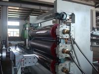 PVC PP PE sheet extrusion line
