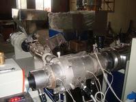 PE pipe extrusion line