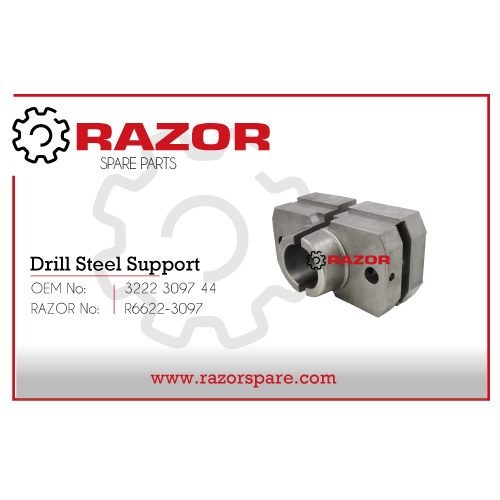 Drill Steel Support 3222 3097 44