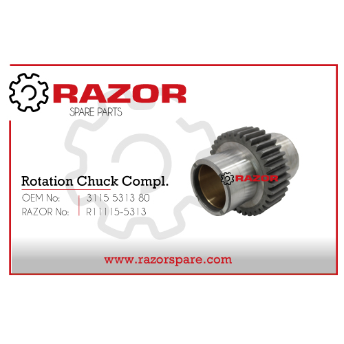 Rotation Chuck Complete 3115 5313 80 - Epiroc