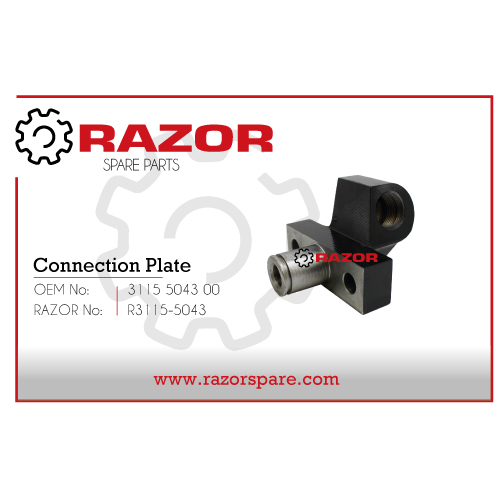 Connection Plate 3115 5043 00 - Epiroc Spare Part