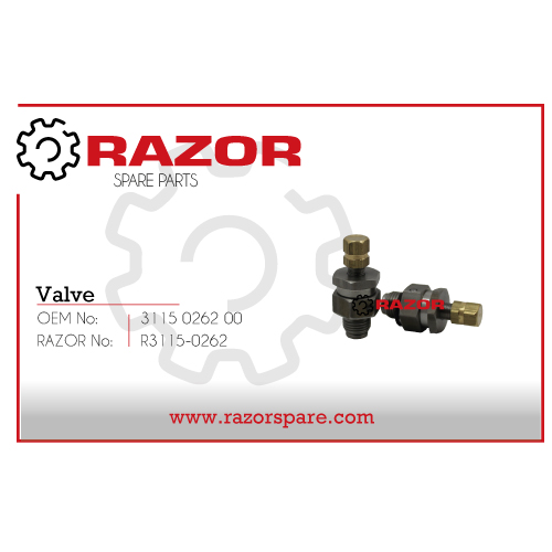 Valve 3115 0262 00 - Epiroc Spare Part