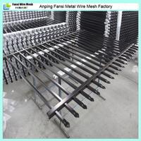 1.8m(H)x2.4m(W) spear top security steel fence 