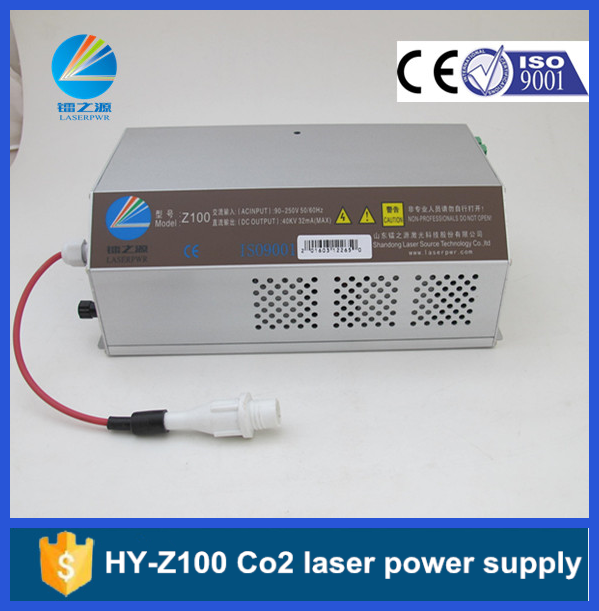 HY-Z100 Co2 laser power supply with LCD screen for 100w laser tube