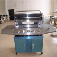 5-burners stainless steel gas bbq grill(AU-1BA5S)
