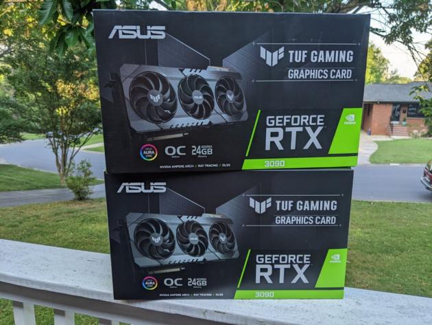 ASUS GeForce RTX 3090 TUF 24GB GDDR6X Triple Fan Gaming Graphics Card GPU