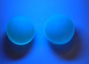 Contact juggling acrylic clear UV balls