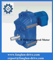 F series parallel shaft gearmotor 