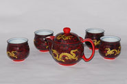 porcelain tea set