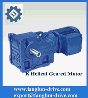 K series gear motor /gearbox