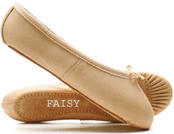 Leather Ballet Shoes