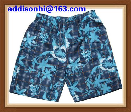 Custom mens cotton poly fleece shorts