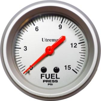 Utrema Racing Mechanical Fuel Pressure Gauge 
