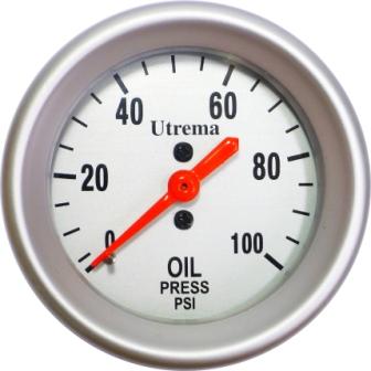 Utrema mechanical oil pressure gauge