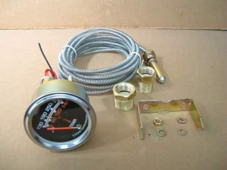 Utrema Auto Short Sweep Mechanical Water Temperature Gauge 52mm