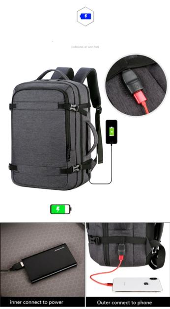 Full Open BACKPACK For TRAVEL BAG