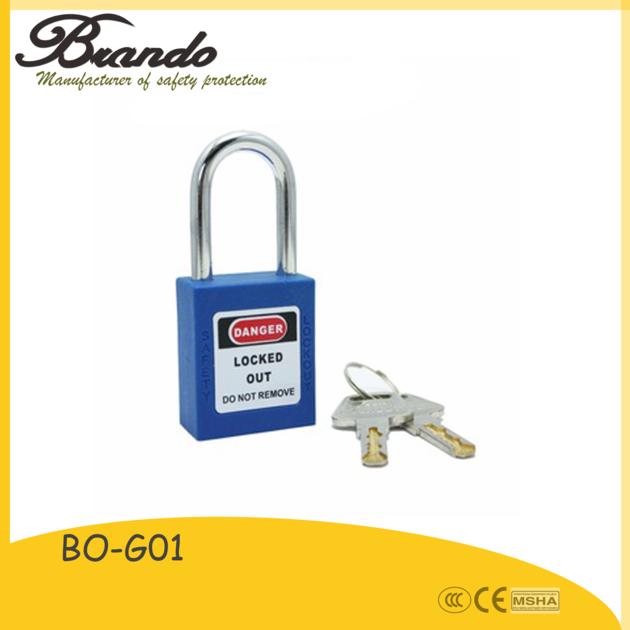 New Customized Safety Padlock Keyed Alike Long Shackle Safety Lockout In 2018