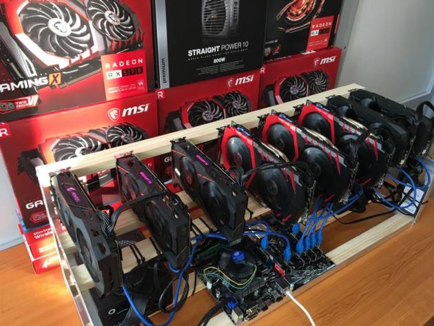   Hot cryptocurrencies 1060 RX470 RX480 RX580 Graphics card Latest Mining machine motherboard VGA gr