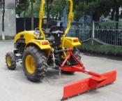 Grader Blade with tractor