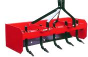 Box Scraper with tractor