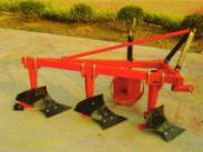 Plough with tractor