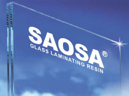 saosa uv curing resin for laminated glass