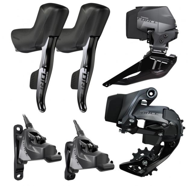 Sram Force eTap AXS 2X D1 Electronic HRD Disc Road Groupset - 12 Speed
