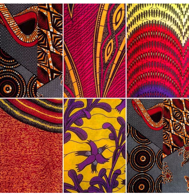 African Ankara prints