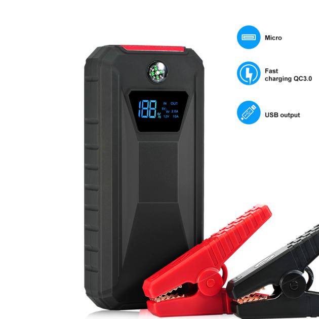 12000mAh li-ion battery Car Jump Starter 300A to 600A car start current Model: FC8B