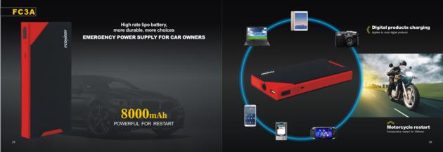 Ultra Slim 8000mAh Li Ion Battery