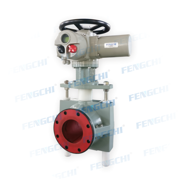 Electric pinch valve