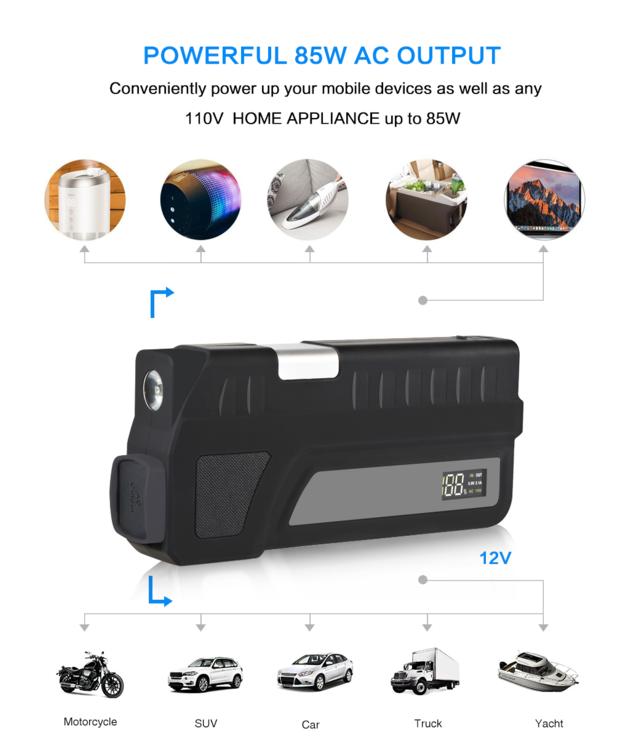 18000mAh Car Jump Starter FC 85TC