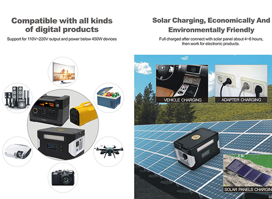 300W Portable Power Generator FC 300W