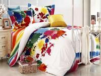 2012 New arrival/Free shipping/Bedding sets/100%cotton twill reactive dye /Listen to fashion