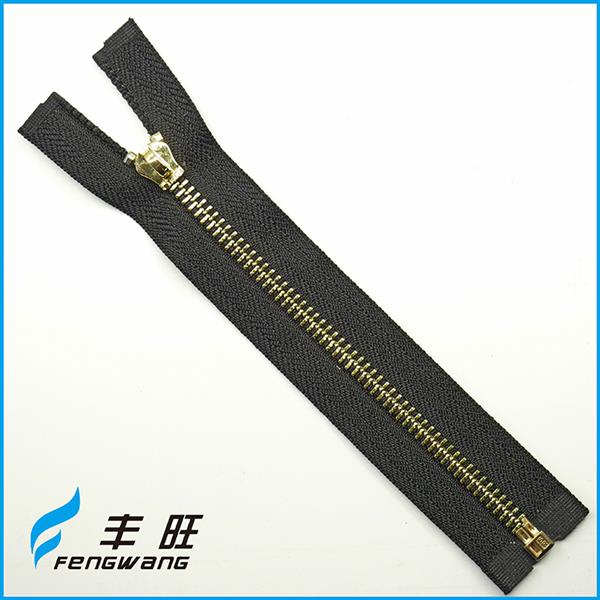 Best sale in roll metal zippers zips with high quality