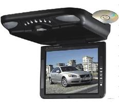 Flip down DVD player