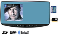 4.3 inch Rearview LCD Monitor With USBSD Card slot FM Transmitter